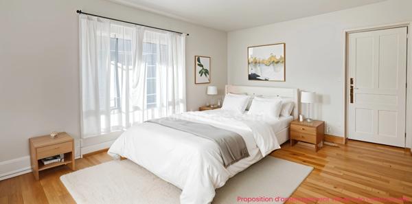 90000 BELFORT CENTRE- MAISON DE MAITRE- 6 PIECES- 5 CHAMBRES- SOUS SOL COMPLET- PARKING- TERRASSE- CALME