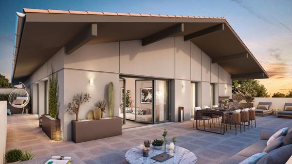 Appartement 5 pièces de 126m² + 150m² de Terrasse + 2 Parkings sous-sol ! Cote Pavée