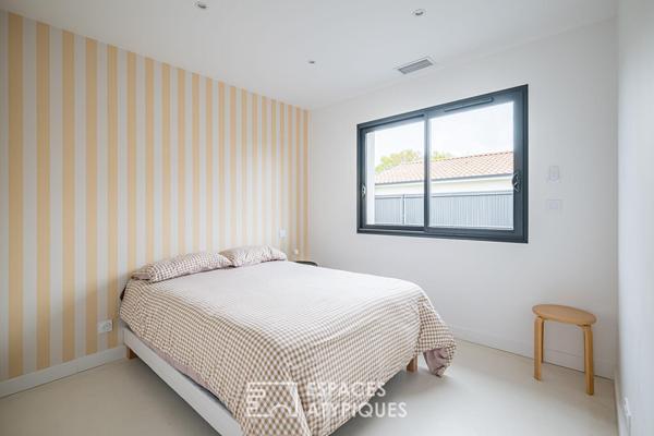 Maison contemporaine avec piscine