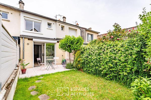 Charmante maison de village avec pierre et poutres apparentes