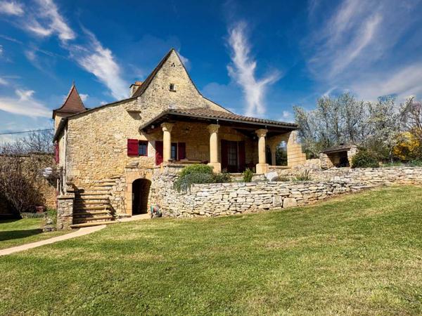 Maison ancienne - Sarlat-la-caneda SUD SARLAT- Maison périgourdine avec maison d'amis et piscine