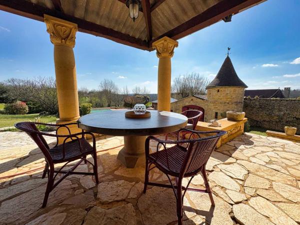Maison ancienne - Sarlat-la-caneda SUD SARLAT- Maison périgourdine avec maison d'amis et piscine