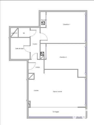 Appartement à vendre 3 pièces 53,07 m² Sainte-Maxime