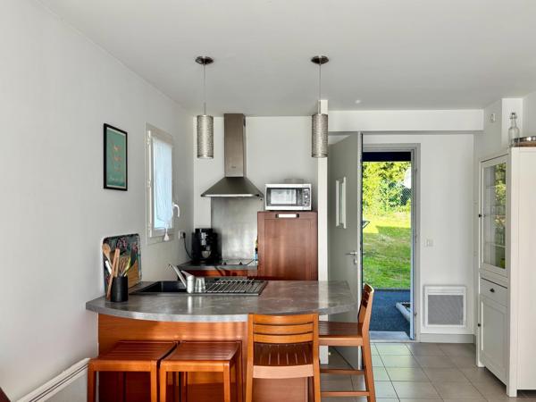 Duplex + garage + parking extérieur