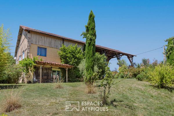 Maison gersoise de caractère avec gîtes et piscines