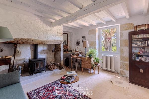 Maison gersoise de caractère avec gîtes et piscines