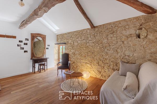 Maison gersoise de caractère avec gîtes et piscines