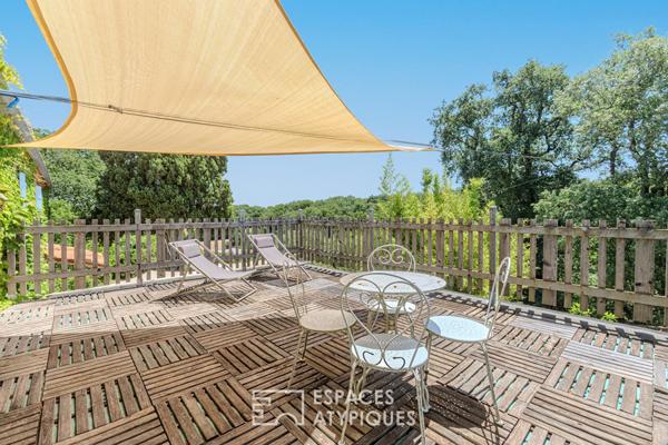 Maison gersoise de caractère avec gîtes et piscines