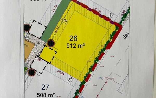 Terrain à vendre    Sarceaux