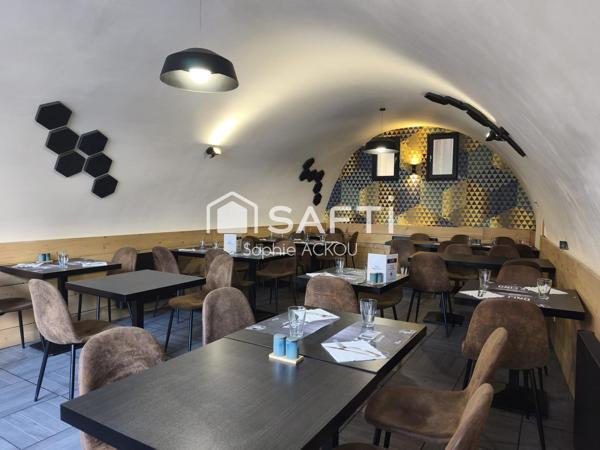 Restaurant réputé, avec fort potentiel !!