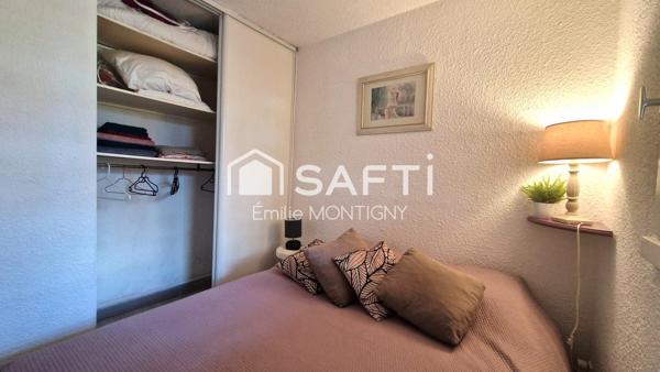 1 chambre - jardin terrassé - place de parking - piscine - tennis