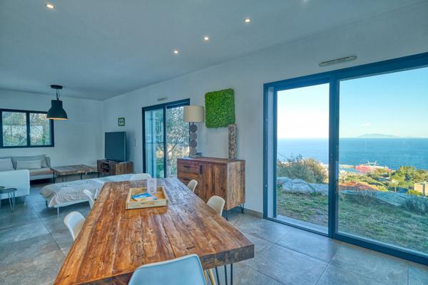 Maison Bastia - Cardo 5 pièces 170 m2 - terrain 975 m2 avec piscine vue mer
