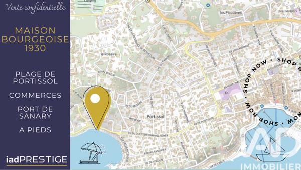 Maison à vendre 8 pièces 175 m² Sanary-sur-Mer