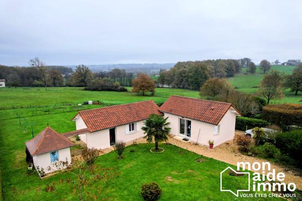 Maison de 5 chambres, garage, remise sur 2500 m2 de terrain clos