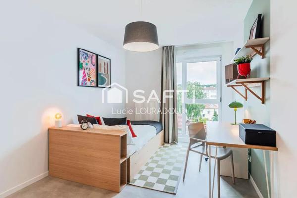 À vendre : Studio meublé dans résidence étudiante neuve à Vandoeuvre-lès-Nancy