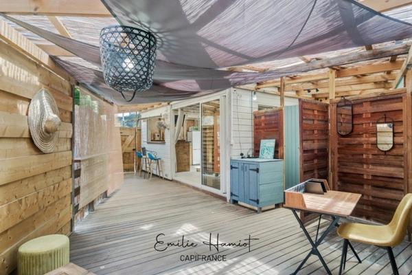 A louer - Case-Pilote - Maisonnette en bois de type  Studio Bis
