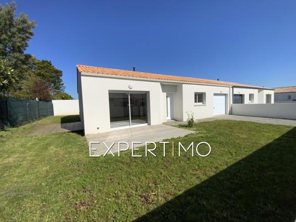 Angles (85750) MAISON NEUVE DE TYPE T5 DE 94,60 M² - 3 CHAMBRES - NORMES PMR (Personne à mobilité réduite)