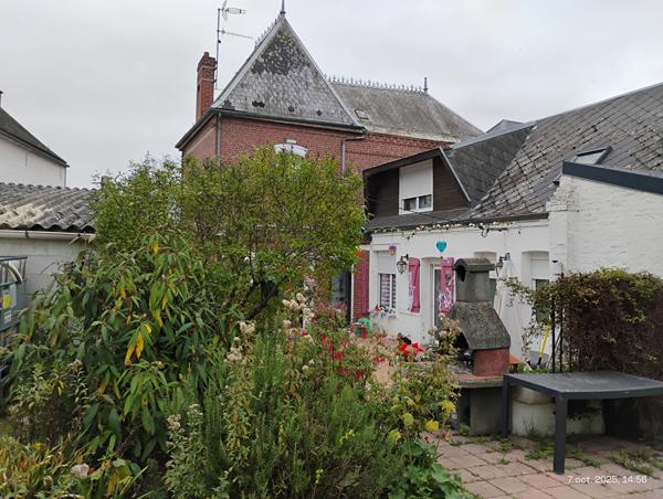 Maison de 161,34 m² sur parcelle de 1236 m² à vendre sur AVESNES LES AUBERT.