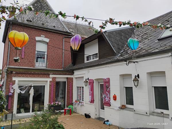 Maison de 161,34 m² sur parcelle de 1236 m² à vendre sur AVESNES LES AUBERT.