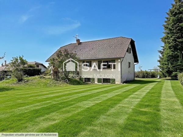MAISON À RÉNOVER – 300 m² AU SOL – FORT POTENTIEL – 3 NIVEAUX – TERRAIN 1600 m² – SOUS-SOL COMPLET