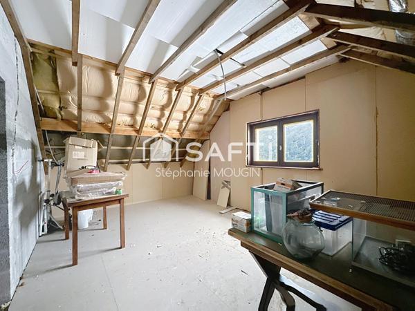 MAISON À RÉNOVER – 300 m² AU SOL – FORT POTENTIEL – 3 NIVEAUX – TERRAIN 1600 m² – SOUS-SOL COMPLET