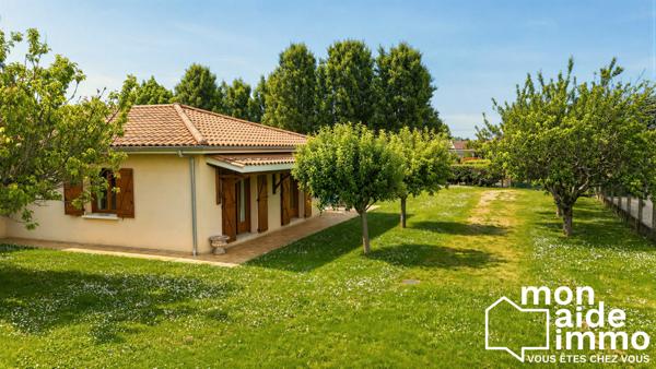 Maison de plain-pied de 150m² avec garage sur 1500m² de terrain