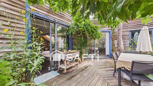 4 chambres, jardin, garage, quartier St Nicolas