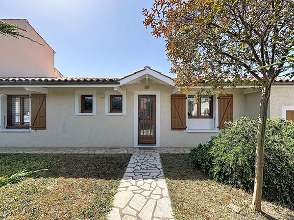 Maison de plain pied de 113m², 3 chambres, quartier de l'Hippodrome