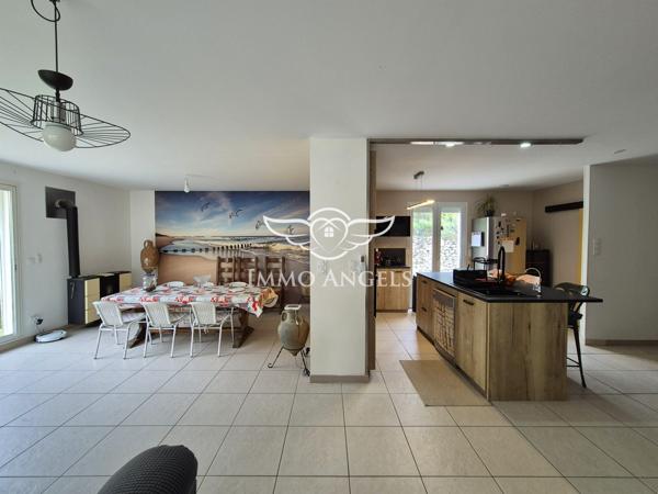 Maison au Calme Plain pied de 130m², jardin et atelier