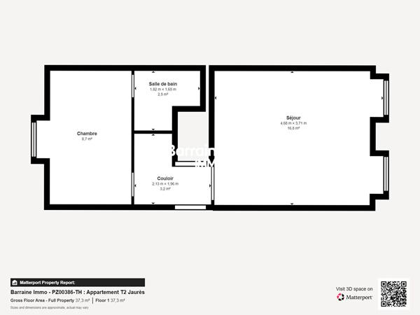 Vente appartement à Brest, 2 pièces 31.72m²