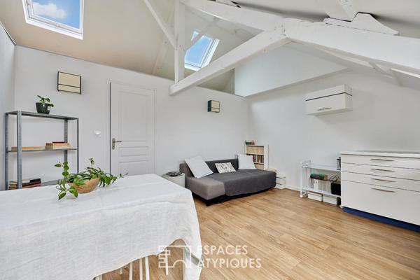 Appartement de charme en dernier étage