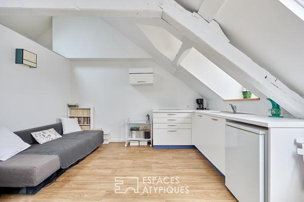 Appartement de charme en dernier étage