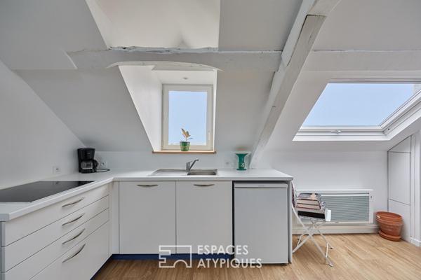 Appartement de charme en dernier étage