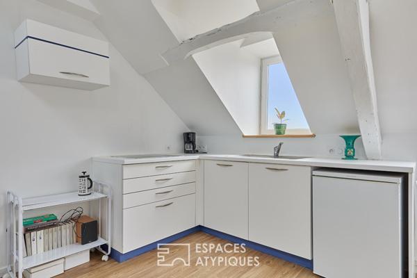 Appartement de charme en dernier étage