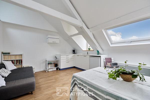 Appartement de charme en dernier étage