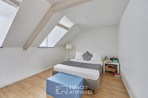Appartement de charme en dernier étage