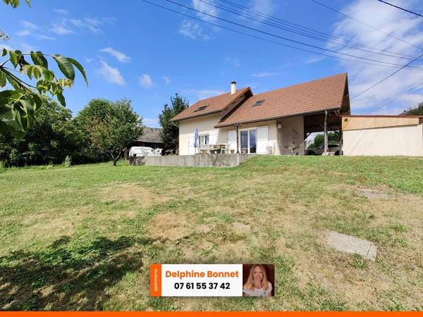 Maison récente 5P 109 m2 avec terrain de 950 m2 au calme sur les hauteurs des Echelles