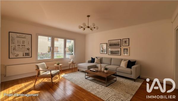 Appartement à vendre 2 pièces 46,69 m² L'Île-Saint-Denis