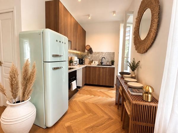 Appartement T3 - Meublé de 55m² - Carré d'Or - Marseille 8ème - Disponible 1er décembre