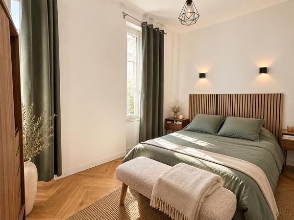 Appartement T3 - Meublé de 55m² - Carré d'Or - Marseille 8ème - Disponible 1er décembre