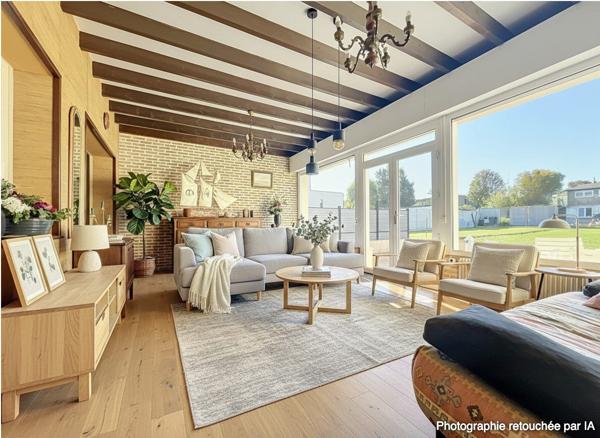 Maison semi individuelle à rafraichir