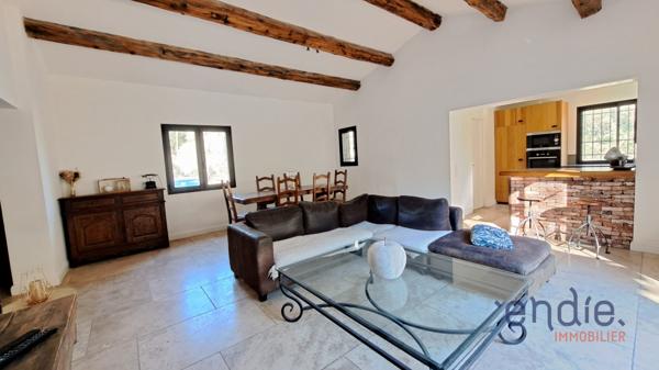 LORGUES villa plain pied 3 chambres sur 2383 m² clos