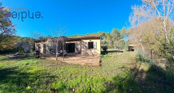 LORGUES villa plain pied 3 chambres sur 2383 m² clos
