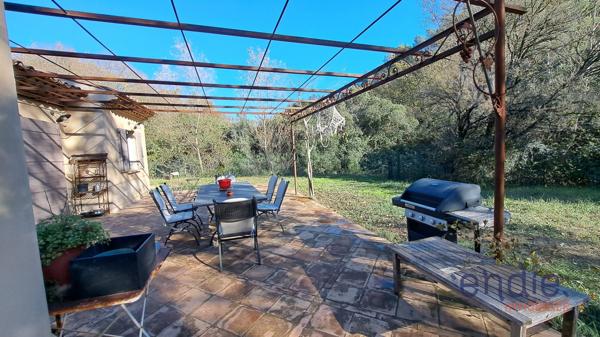 LORGUES villa plain pied 3 chambres sur 2383 m² clos