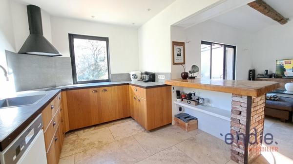 LORGUES villa plain pied 3 chambres sur 2383 m² clos