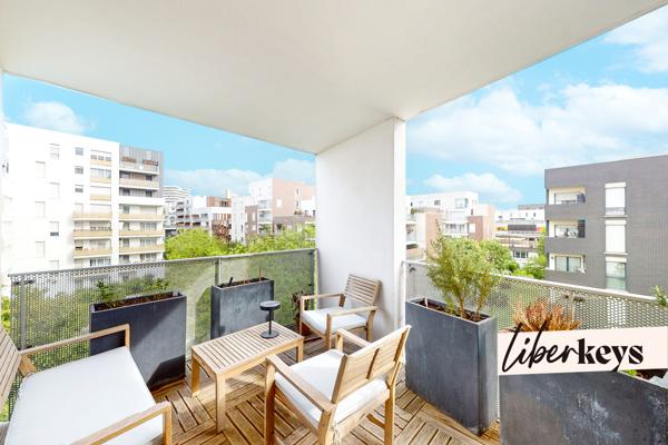 3 pièces 68 m² avec loggia au calme — Parking et cave
