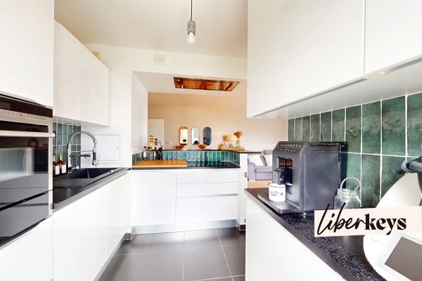 3 pièces 68 m² avec loggia au calme — Parking et cave