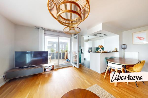 3 pièces 68 m² avec loggia au calme — Parking et cave