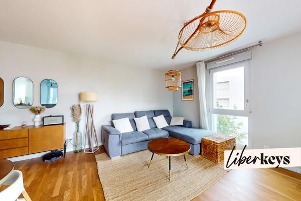 3 pièces 68 m² avec loggia au calme — Parking et cave