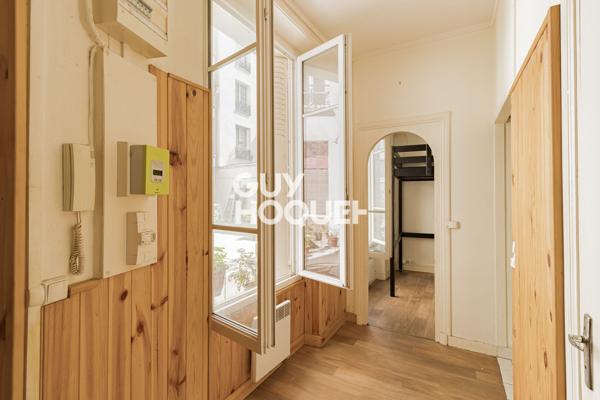 Studio sur cour arborée